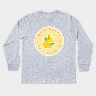 Dole Whips & Magical Trips Kids Long Sleeve T-Shirt